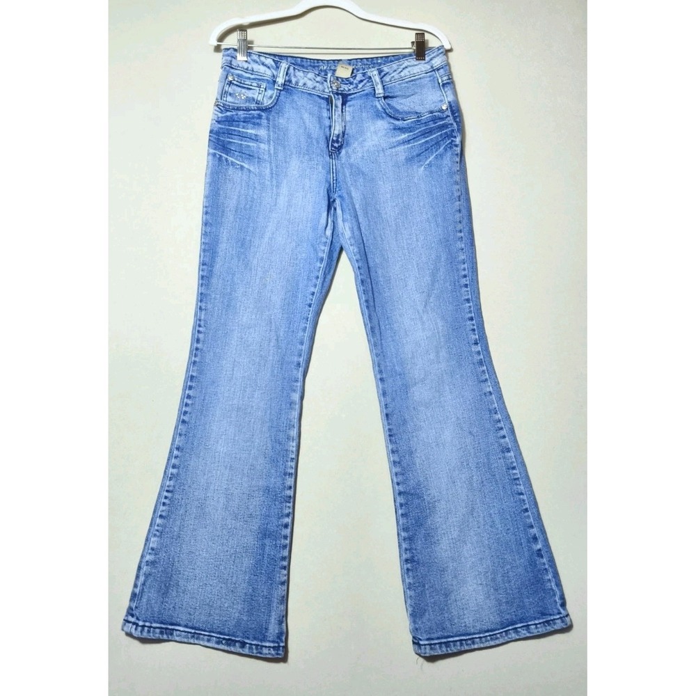 Arizona Jeans Y2K Bootcut Flare Denim Womens 14.5 Plus Low Rise‎ Stretch 90s